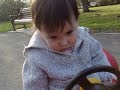 funny baby falls asleep