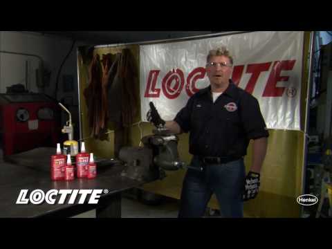 how to dissolve loctite blue
