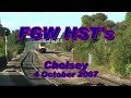 Speeding FGW HST's - Cholsey 4/10/2007