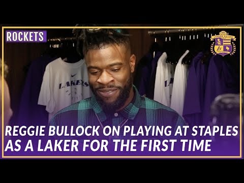 Video: Lakers Post Game: Reggie Bullock On His First Game At Staples As a Laker