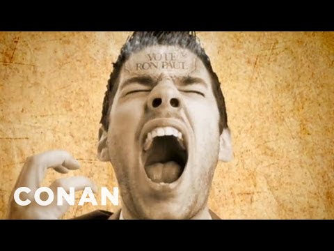 Conan - Ron Paul Campaign Ad - Ron Bless America 
