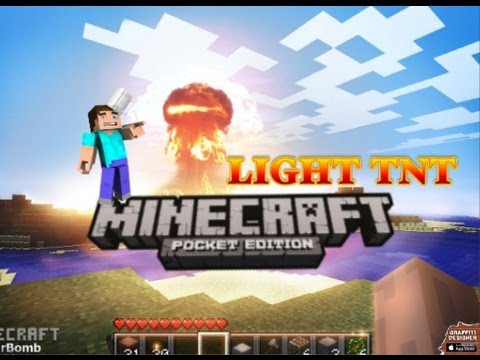 how to set off tnt in minecraft pe creative