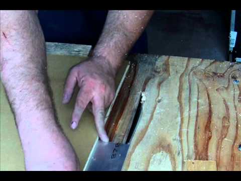 how to fasten aluminum to wood