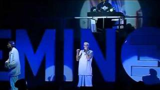 Нажмите для просмотра : The Up In Smoke Tour ConcertRap of Old school of Gangsta. Nate Dogg, Snoop Doggy Dogg, Dr. Dre, Warren G, 50 Centz, Kurupt, Eminem, Tupac