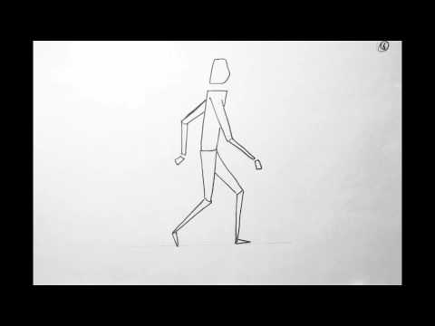 Walk Cycle Test | Animation Principles