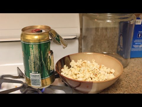 DIY Popcorn Maker for Camping