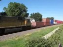 UP SD-70ACe Leads Intermotal