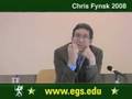 Chris Fynsk - European Graduate School - 2008 10