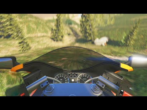 EXTREME FIRST PERSON MOUNTAIN RACE (GTA 5 Funny Moments)