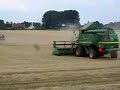 john deere 9660 wts harvesting grass seeds - wilhelminapolder - the netherlands - july 2007 - movie by www.farmersbase.com