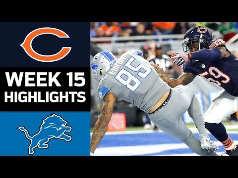 Video: Bears vs. Lions | NFL Week 15 Game Highlights