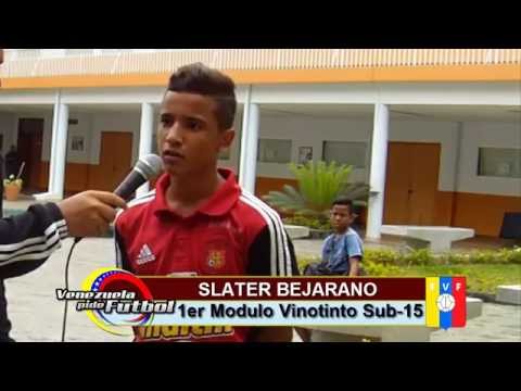 Slater Bejarano (Primer Modulo de la Vinotinto Sub-15) Slater Bejarano (Primer Modulo de la Vinotinto Sub-15)
