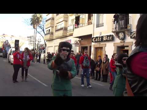 Tornado Dance desfile martes del Carnaval Moralo 2012