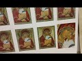 Click here to watch this video Color progress in painting a face for an icon of the Mother of God