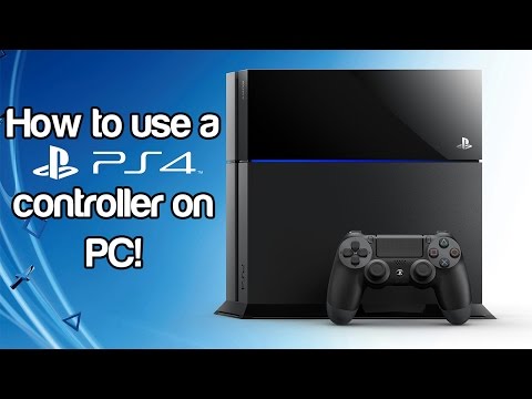 how to use ps4 controller on pc