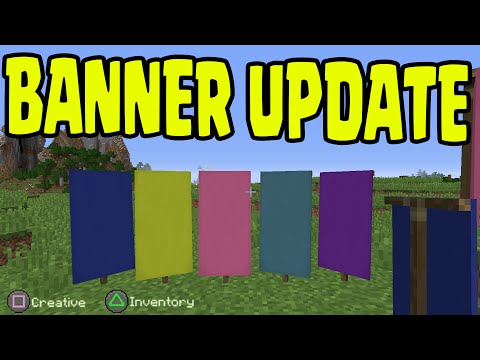 Minecraft Ps3 Ps4 Xbox360 Wii U Banners Title Update 1 9