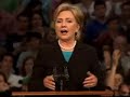 Sen. Hillary Rodham Clinton Endorsing Sen. Barack Obama