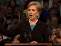 Sen. Hillary Rodham Clinton Endorsing Sen. Barack Obama
