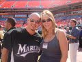 Irene Marie visits the Florida Marlins