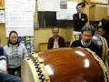 Japanese Taiko Players are practicing taiko in  Taiko Dojo, Amazing2