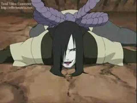 Naruto Kyubi VS Orochimaru (1/2)