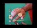 Moneta sulle dita 1°parteMagia Spiegazione tutorial