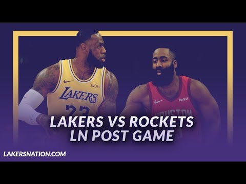 Video: Lakers Discussion: Lakers Beat the Rockets, 19 point comeback, LeBron & Ingram Score 56 Total Points