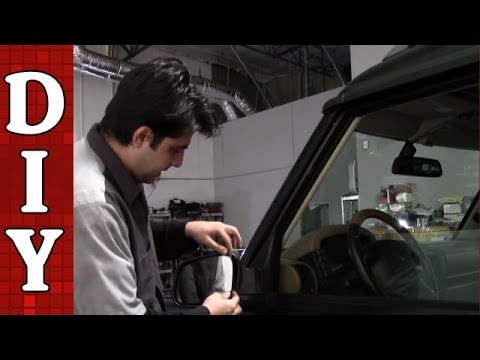 How to Replace the Side View Mirror Glass – Land Rover Discovery