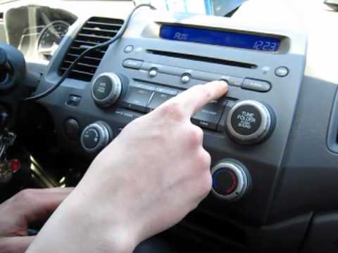 GTA Car Kits – Honda Civic and Acura CSX 2006-2011 install iPhone, Ipod and AUX adapter