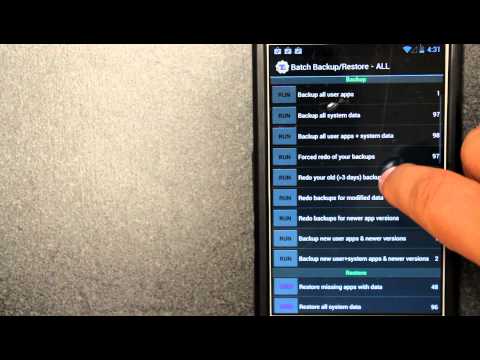 How to Restore Backup & Restore System apps data on any Android How to Restore Backup & Restore System apps data on any Android