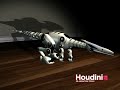 Roboreptile - Houdini Animation