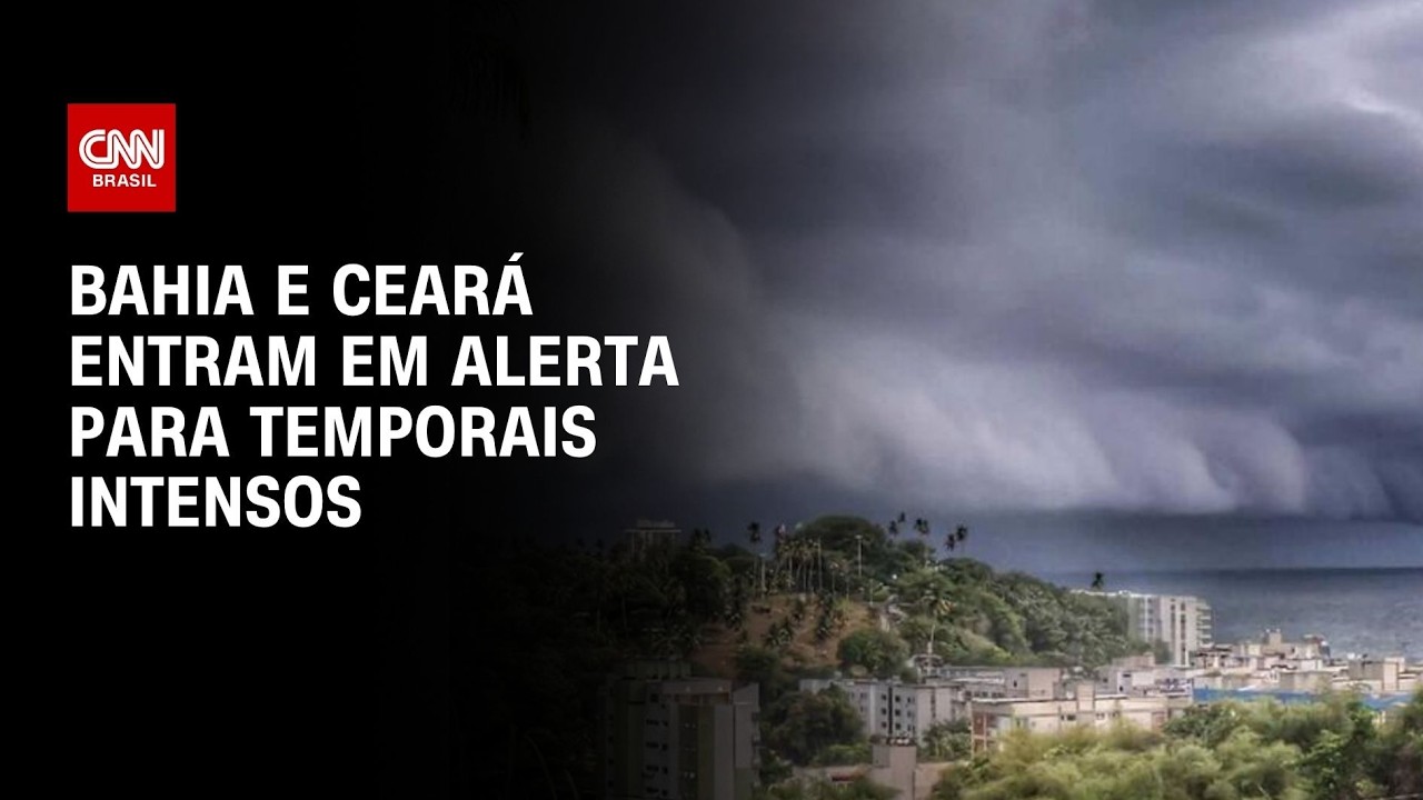 Chuvas intensas deixam Salvador e mais 130 cidades da Bahia em alerta | CNN PRIME TIME
