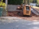 digging out an old driveway in manchester ct 