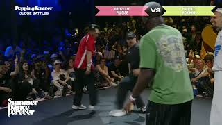Breeze Lee & Precise vs Poppin C & Iron Mike – Summer Dance Forever 2025 Popping Forever JUDGE BATTLE