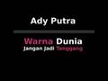 Kelahiran - Ady Putra