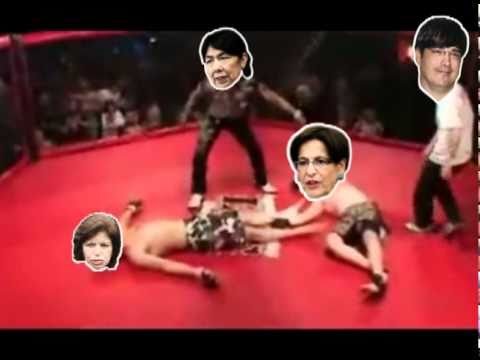 Siguen las parodias sobre Lourdes y Susana: ¿Quién da el K.O. en este ring?