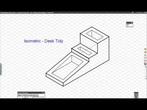 how to draw isometric view