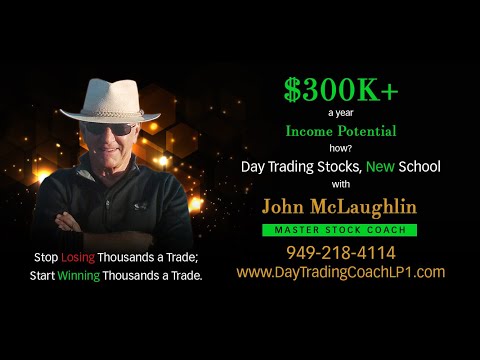 Day Trading Stocks – with John McLaughlin, Day Trading Coach – How to Day Trade Stocks, NEW School