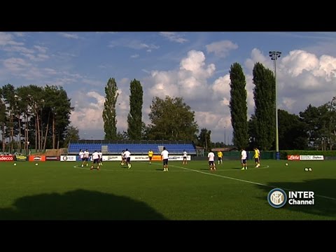 ALLENAMENTO INTER REAL AUDIO 12 08 2014