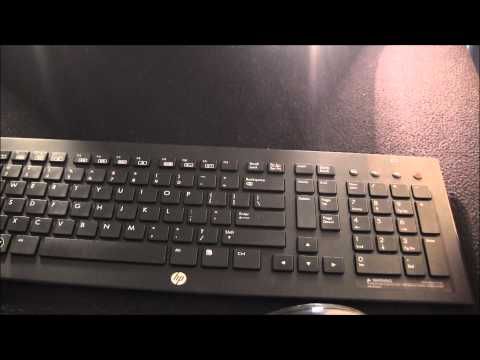 how to sync hp wireless keyboard