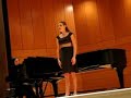 Per la Gloria D'Adorarvi - Griselda CAROLYN singing at NATS
