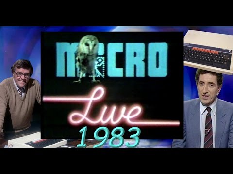 BBC Micro Live (1983) (With the very first live hack on TV)