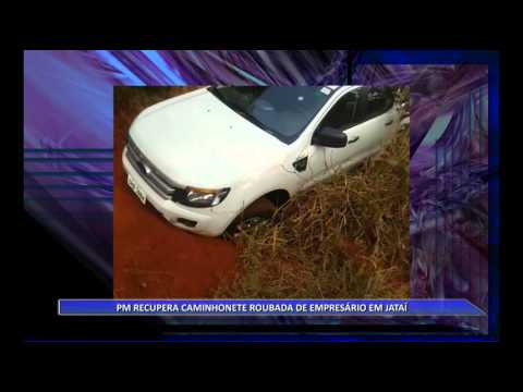 JATAÍ | Polícia recupera caminhonete roubada