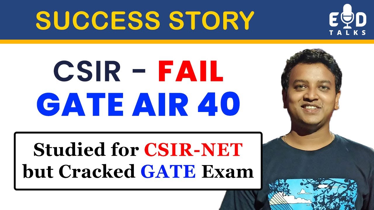 GATE 2022 Result | GATE AIR 40 Sudip Sahoo  Success Story | Ed Talks by gp sir