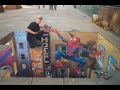 Julian Beever's pavementdrawings