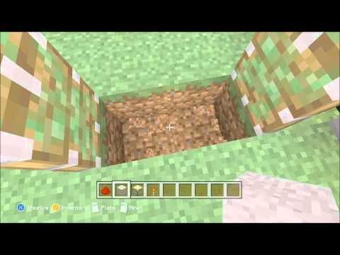 how to make a sliding door in minecraft xbox