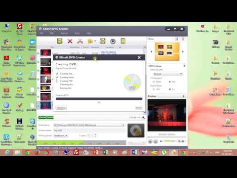 How to create video CD or DVD by using Xilisoft DVD Creator
