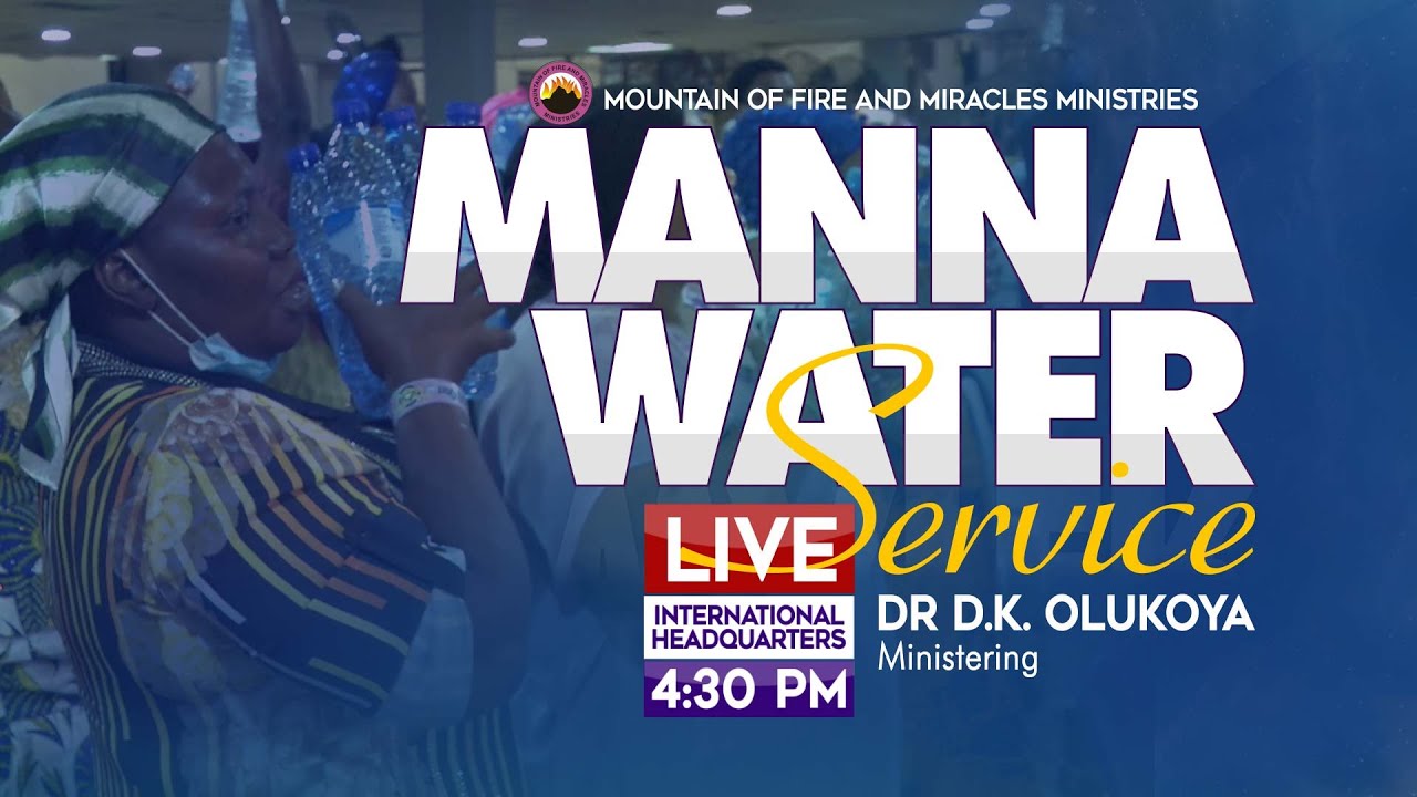 MFM Manna Water Live Service 20 April 2022 | Dr. D.K Olukoya