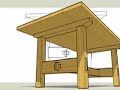 Sketchup Stickley Table Animation