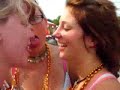 Three cute girls kiss for a t-shirt Three cute girls kiss for a t-shirt